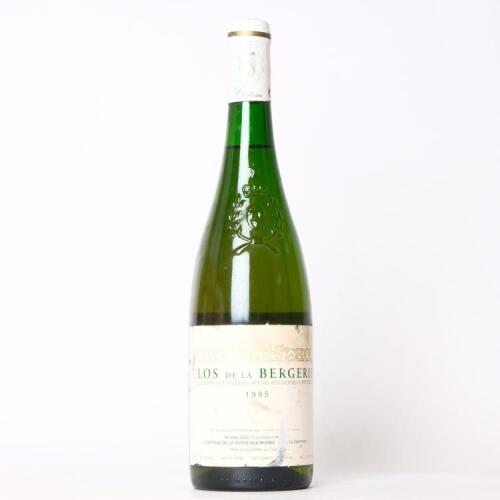 (1) 1995 Vignobles de la Coulee de Serrant Savennieres La Roche aux Moines 'Clos de la Bergerie'