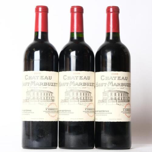 (3) 2005 Chateau Haut-Marbuzet, St Estephe
