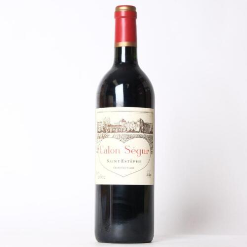 (1) 2002 Chateau Calon-Segur 3eme Cru Classe, St Estephe