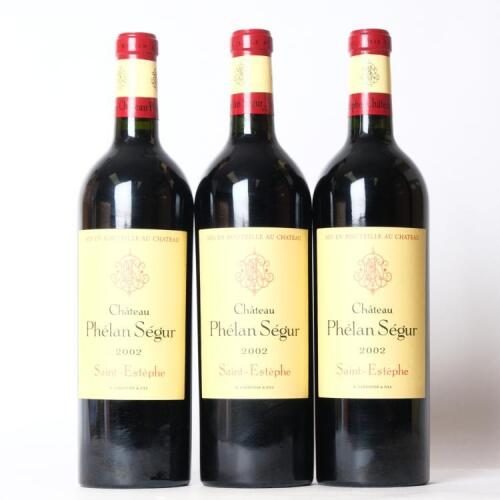 (3) 2002 Chateau Phelan Segur, St Estephe