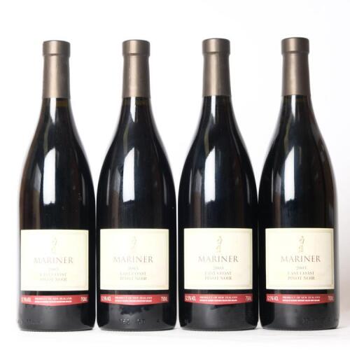 (4) 2003 Mariner East Coast Pinot Noir, Nelson