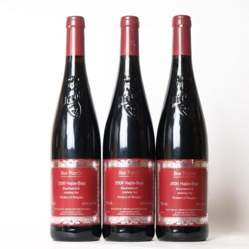(3) 2006 Bor Forras Hajos-Baja Blaufrankisch, Hungary