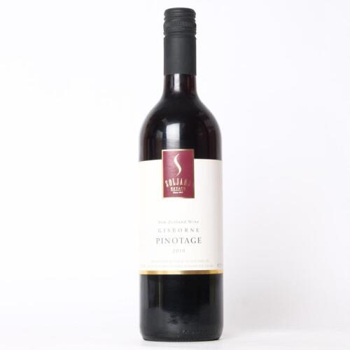 (1) 2010 Solijans Estate Pinotage, Gisborne