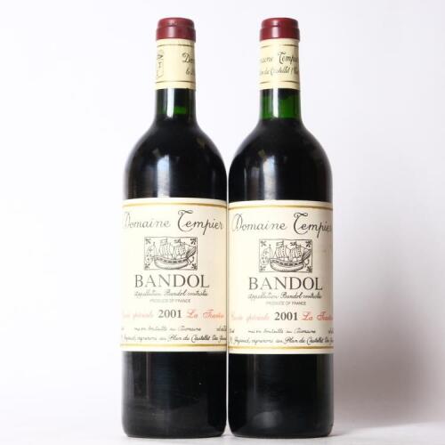 (2) 2001 Domaine Tempier Cuvee Speciale La Tourtine, Bandol