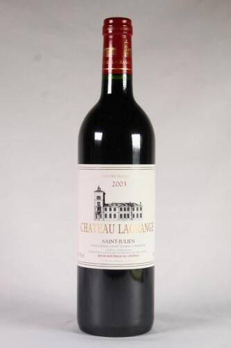 (1) 2003 Chateau Lagrange, St Julien