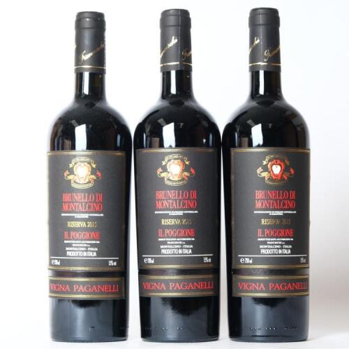 (3) 2015 Il Poggione Vigna Paganelli Brunello di Montalcino Riserva, Tuscany