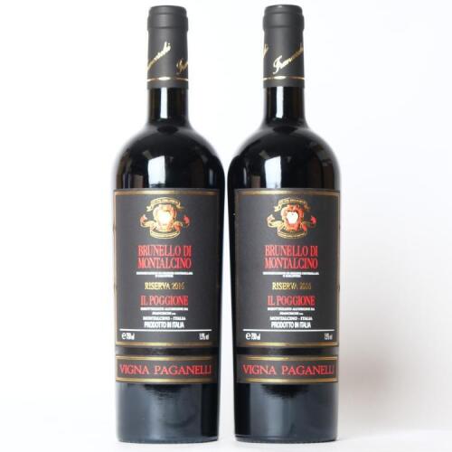 (2) 2016 Il Poggione Vigna Paganelli Brunello di Montalcino Riserva, Tuscany