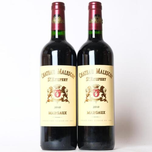 (2) 2010 Chateau Malescot St. Exupery 3eme Cru Classe, Margaux