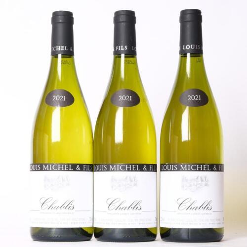 (3) 2021 Domaine Louis Michel Chablis