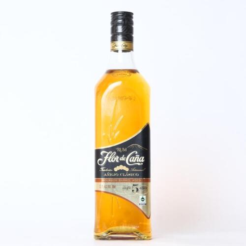 (1) Flor de Cana Perfect 10 Bourbon Barrel Aged Rum 700ml 37.5% abv, Nicaragua