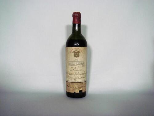 (1) 1945 Chateau Mouton d'Armailhac Philippe de Rothschild, Pauillac