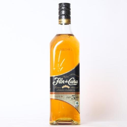 (1) Flor de Cana Perfect 10 Bourbon Barrel Aged Rum 700ml 37.5% abv, Nicaragua