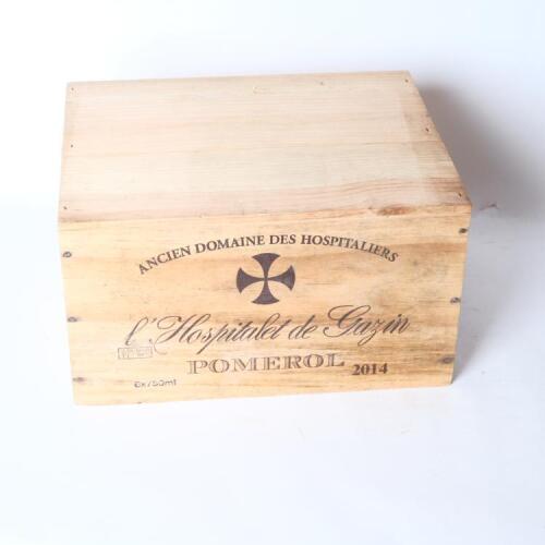 (6) 2014 Chateau Gazin L'Hospitalet de Gazin, Pomerol