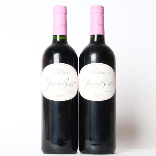 (2) 2005 Chateau Joanin Becot, Cotes de Castillon