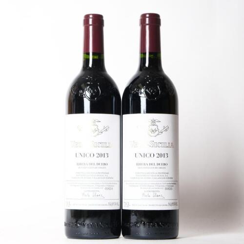 (2) 2013 Bodegas Vega-Sicilia Ribera del Duero Unico, Ribera del Duero