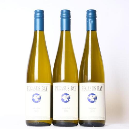 (3) 2019 Pegasus Bay Riesling, Waipara