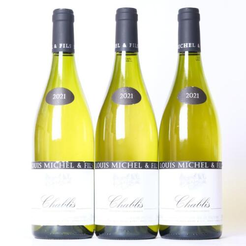 (3) 2021 Domaine Louis Michel Chablis