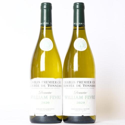 (2) 2020 Domaine William Fevre Montee de Tonnerre 1er Cru, Chablis
