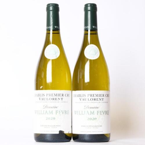 (2) 2020 Domaine William Fevre Vaulorent 1er Cru, Chablis