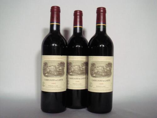 (3) 1995 Carruades de Lafite, Pauillac
