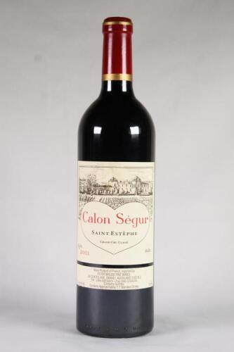 (1) 2011 Chateau Calon-Segur, St Estephe