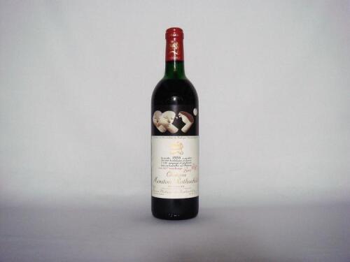 (1) 1986 Chateau Mouton-Rothschild, Pauillac