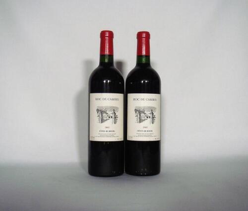 (2) 2002 Chateau Roc de Cambes, Cotes de Boug