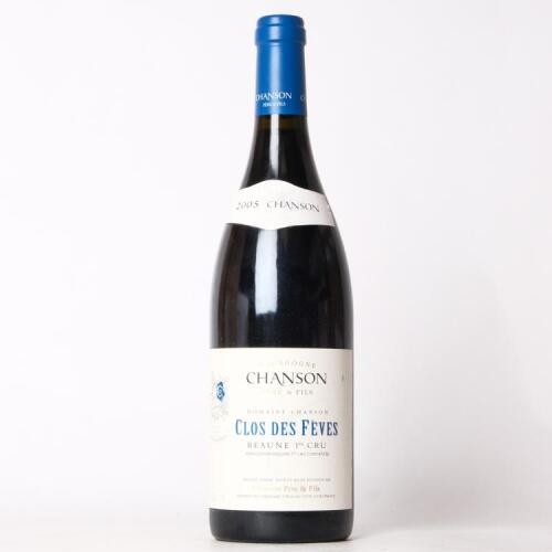 (1) 2005 Chanson Beaune Clos des Feves 1er Cru, Cote de Beaune