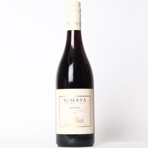 (1) 2017 Te Mata Estate Vineyards Syrah, Hawkes Bay