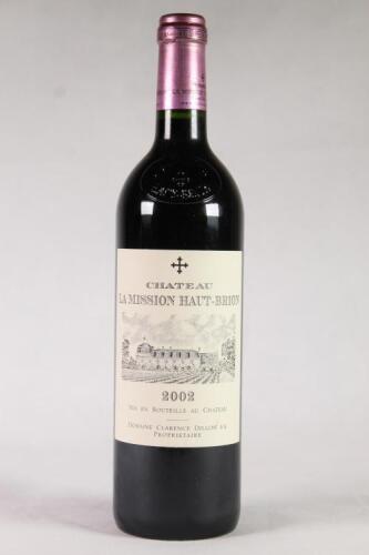 (1) 2002 Chateau La Mission Haut Brion, Pessac Leognan