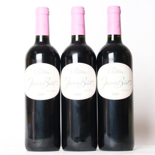 (3) 2005 Chateau Joanin Becot, Cotes de Castillon
