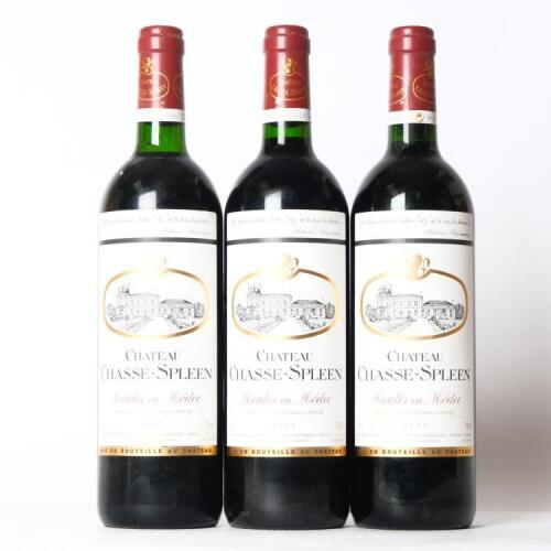 (3) 2001 Chateau Chasse-Spleen, Moulis-en-Medoc