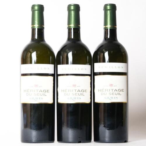 (3) 2017 Chateau du Seuil 'Heritage du Seuil', Graves