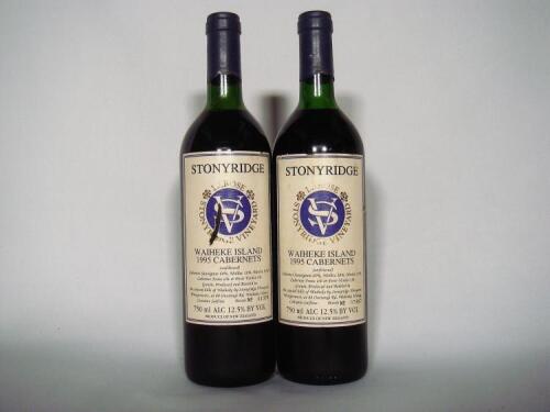(2) 1995 Stonyridge Larose, Waiheke Island
