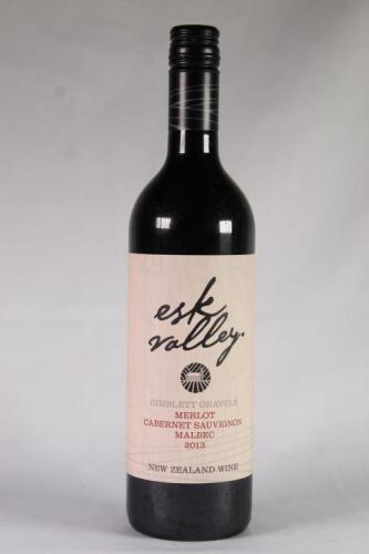 (1) 2013 Esk Valley Merlot/Cabernet Sauvignon/Malbec, Hawkes Bay