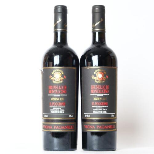 (2) 2015 Il Poggione Vigna Paganelli Brunello di Montalcino Riserva, Tuscany