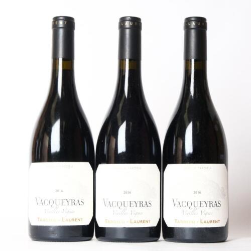 (3) 2016 Tardieu-Laurent Vacqueyras Vieilles Vignes