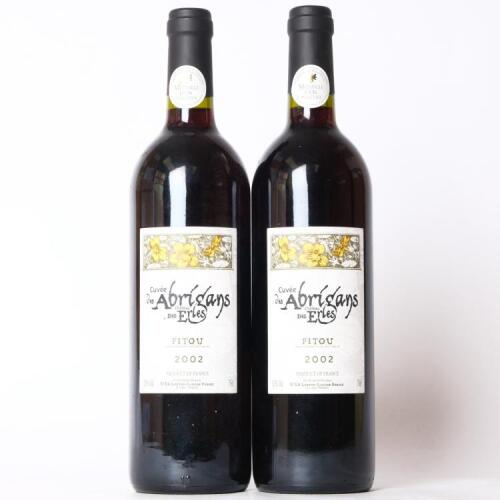 (2) 2002 Chateau des Erles Cuvee Des Abrigans Fitou, Languedoc-Roussillon