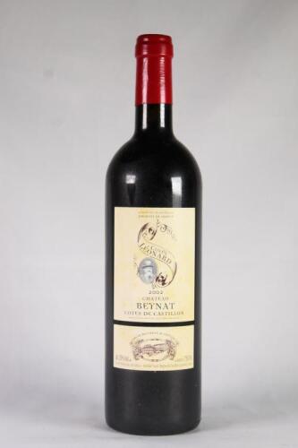 (1) 2002 Chateau Beynat Cuvee Leonard, Cotes de Castillon