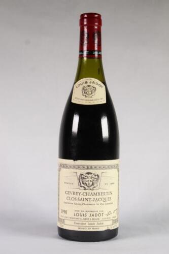 (1) 1990 Louis Jadot Gevrey Chambertin Clos Saint Jacques 1er Cru, Cote de Nuits
