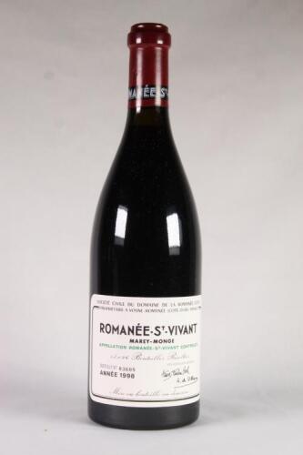 (1) 1998 Domaine de la Romanee Conti Romanee St Vivant Grand Cru