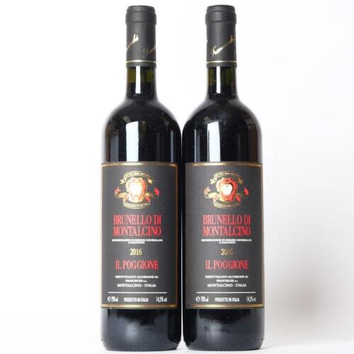 (2) 2016 Il Poggione Brunello di Montalcino, Tuscany