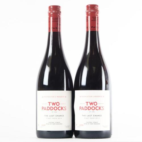 (2) 2013 Two Paddocks The Last Chance Pinot Noir, Earnscleugh