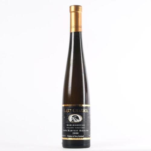 (1) 2000 Lake Chalice Falcon Vineyard Late Harvest Riesling 375ml, Marlborough