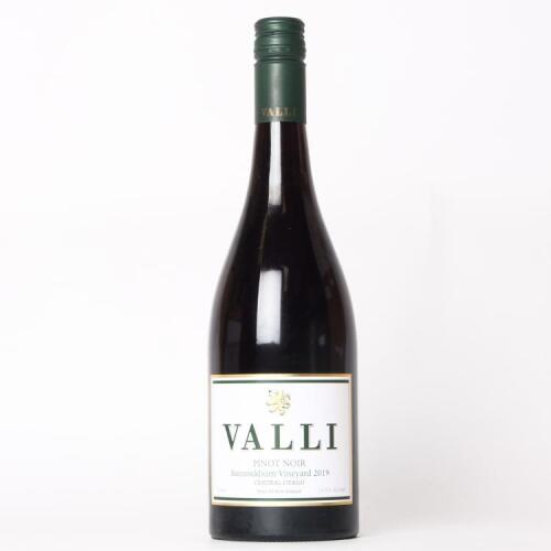 (1) 2019 Valli Pinot Noir, Bannockburn