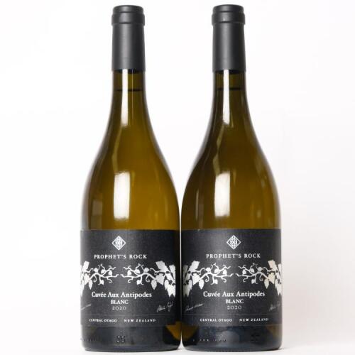 (2) 2020 Prophet's Rock Cuvee Aux Antipodes Blanc, Central Otago