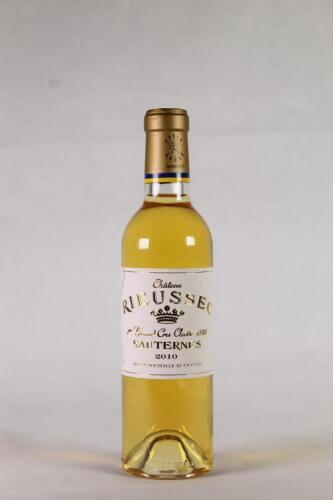 (1) 2010 Chateau Rieussec 375mls