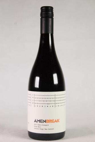 (1) 2017 Clonal Bros Amen Break Zebra Vineyard Pinot Noir, Central Otago*&nbsp;