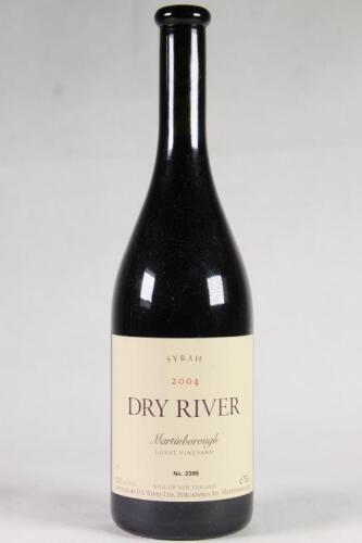 (1) 2004 Dry River Syrah, Martinborough