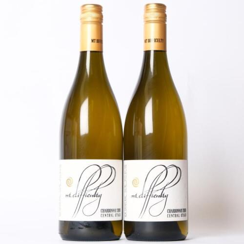 (2) 2009 Mt Difficulty Chardonnay, Bannockburn
